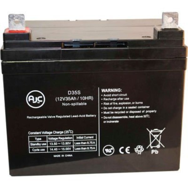 AJC¬Æ MK 8AU1H-Y AGM 12V 35Ah Sealed Lead Acid Battery